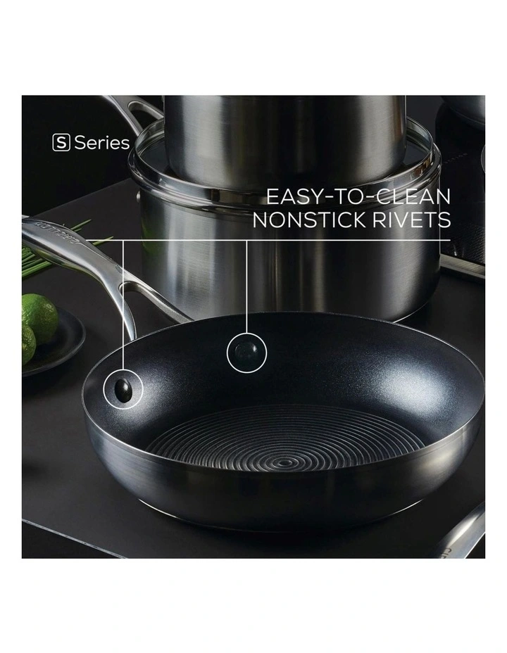 S-Series Nonstick Stainless Steel Induction Frypan Twin Pack 20cm/26cm image 5
