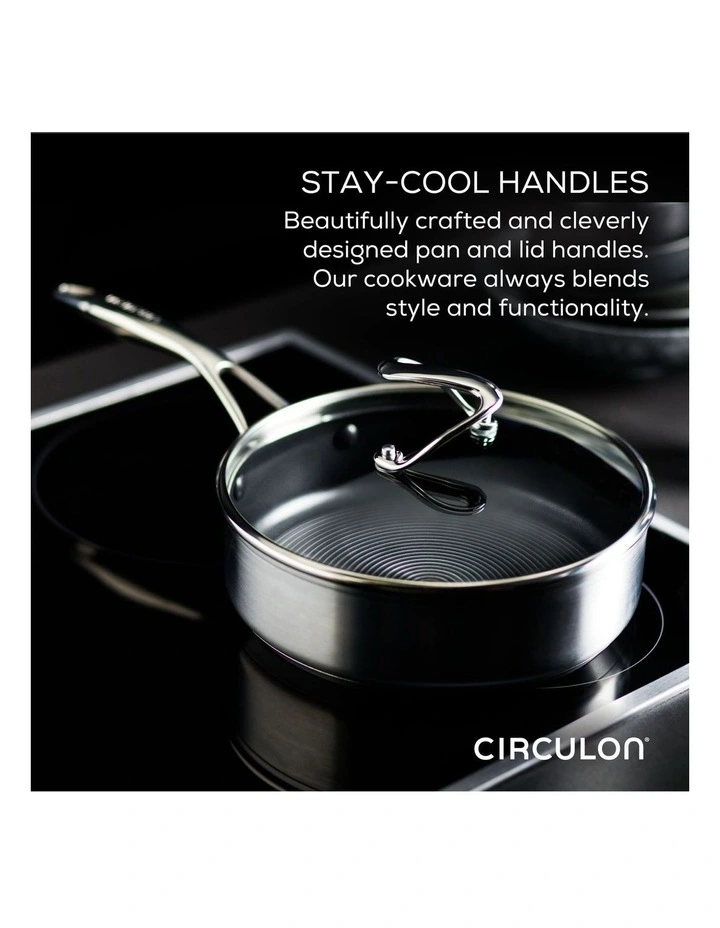 S-Series Nonstick Stainless Steel Induction Frypan Twin Pack 20cm/26cm image 6