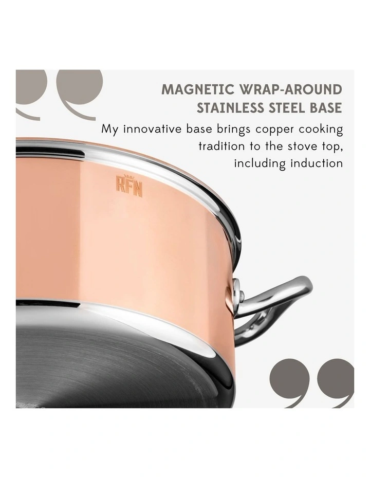 Con Classe Stainless Steel Induction Covered Soup Pot 20cm/2.8L image 4