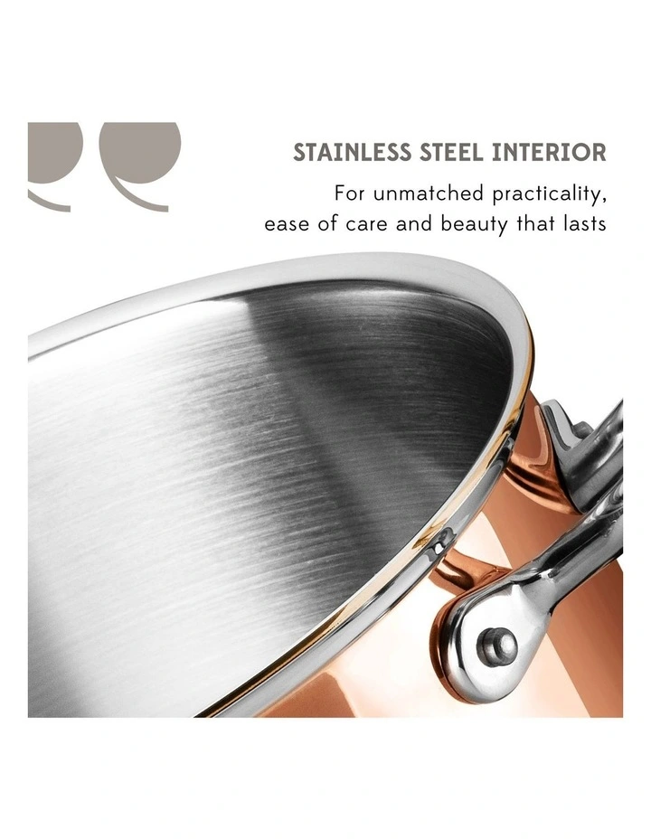 Con Classe Stainless Steel Induction Covered Soup Pot 20cm/2.8L image 6