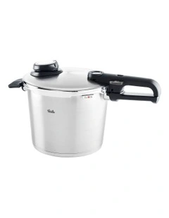 Vitavit Premium Pressure Cooker With Perforated Insert 22cm/6.0L in SIlver
