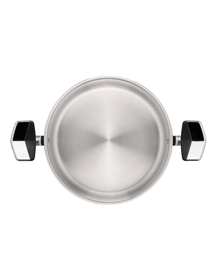 Space Emotion Induction Uncoated Stewpot Lid 24cm in Silver image 3