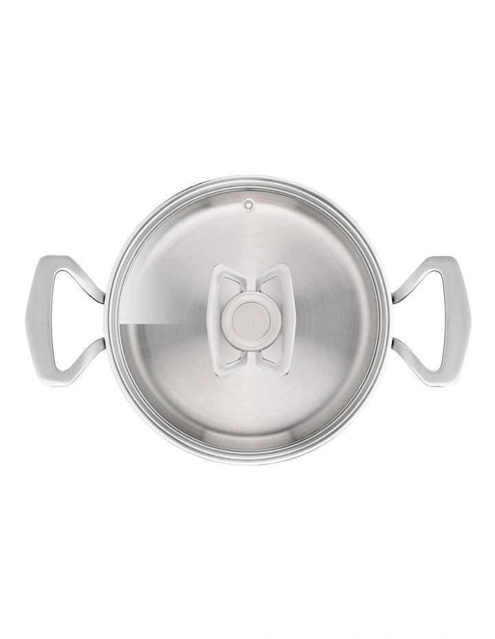 Space Extreme Induction Stewpot 20cm and lid in Silver image 3
