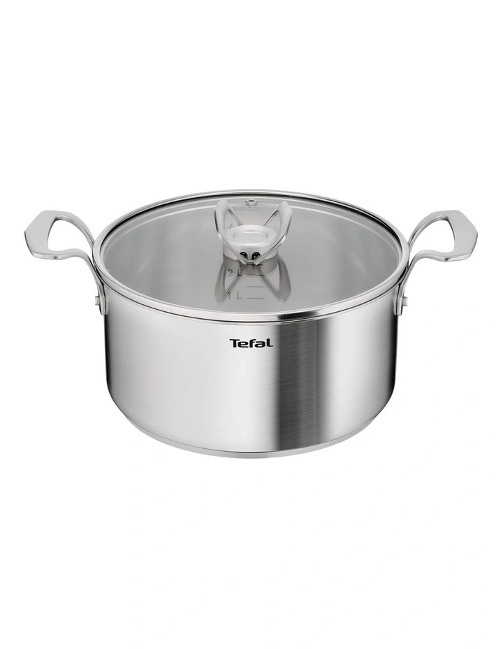 Space Extreme Induction Stewpot 24cm and lid in Silver image 1