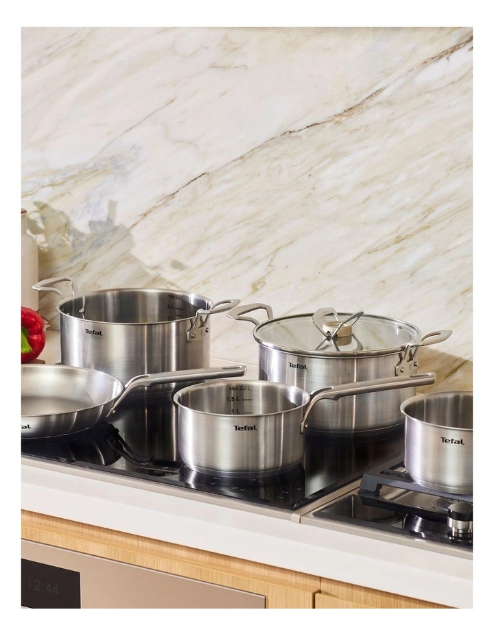 Space Extreme Induction Stewpot 24cm and lid in Silver image 2