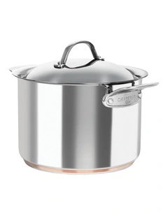 Le Cuivre Stock Pot with Lid 24cm/7.6L