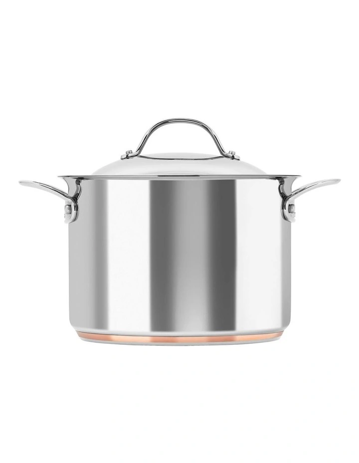 Le Cuivre Stock Pot with Lid 24cm/7.6L image 2