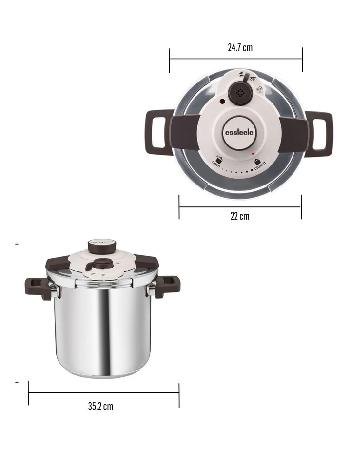Per Velocita 8l/22cm Pressure Cooker image 7