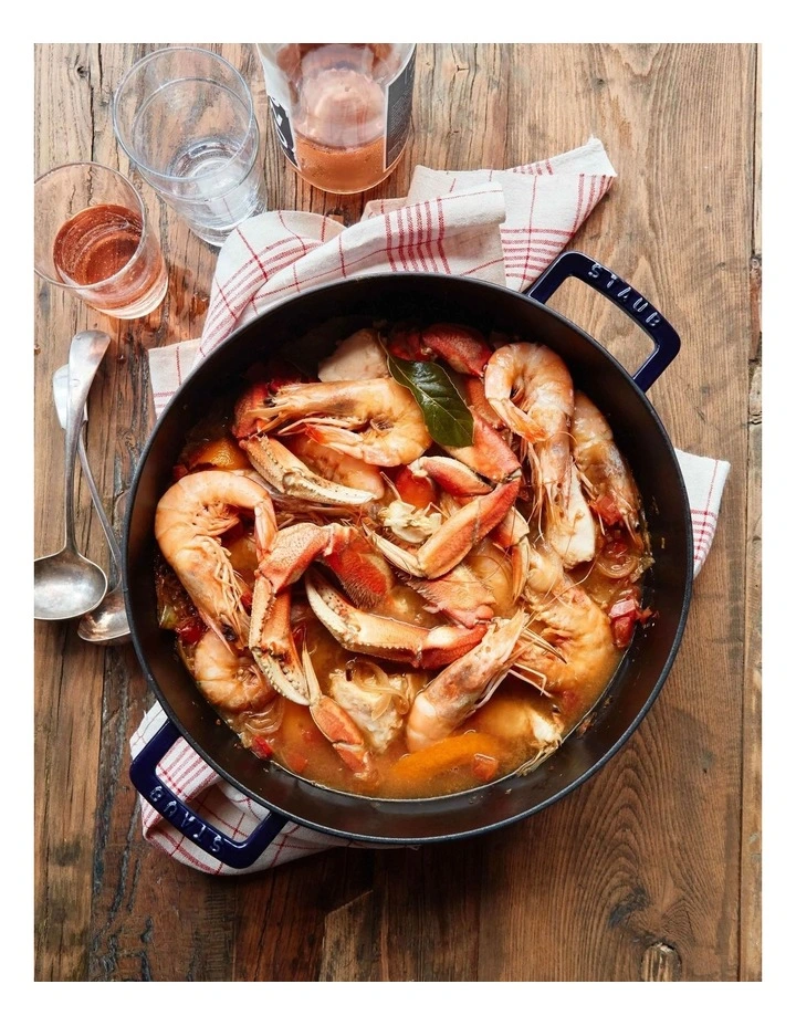 Bouillabaisse Pot 28cm/4.65L in Dark Blue image 5