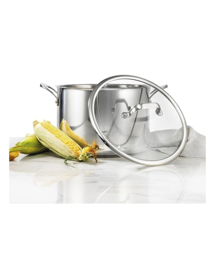 ONE SS Stockpot with Lid 26cm/11L image 2
