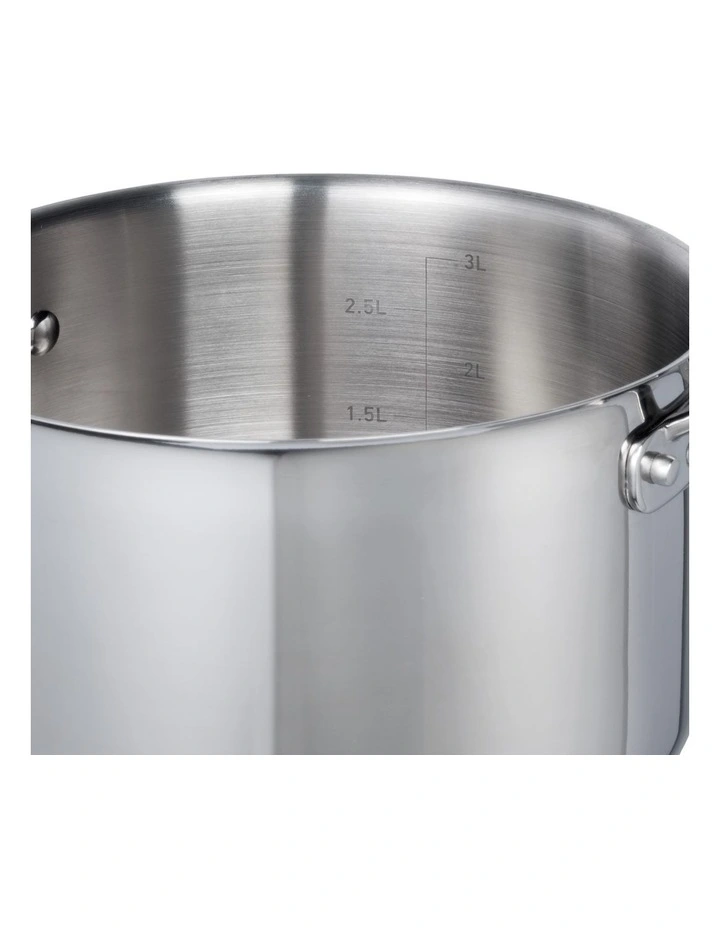 ONE SS Stockpot with Lid 26cm/11L image 6