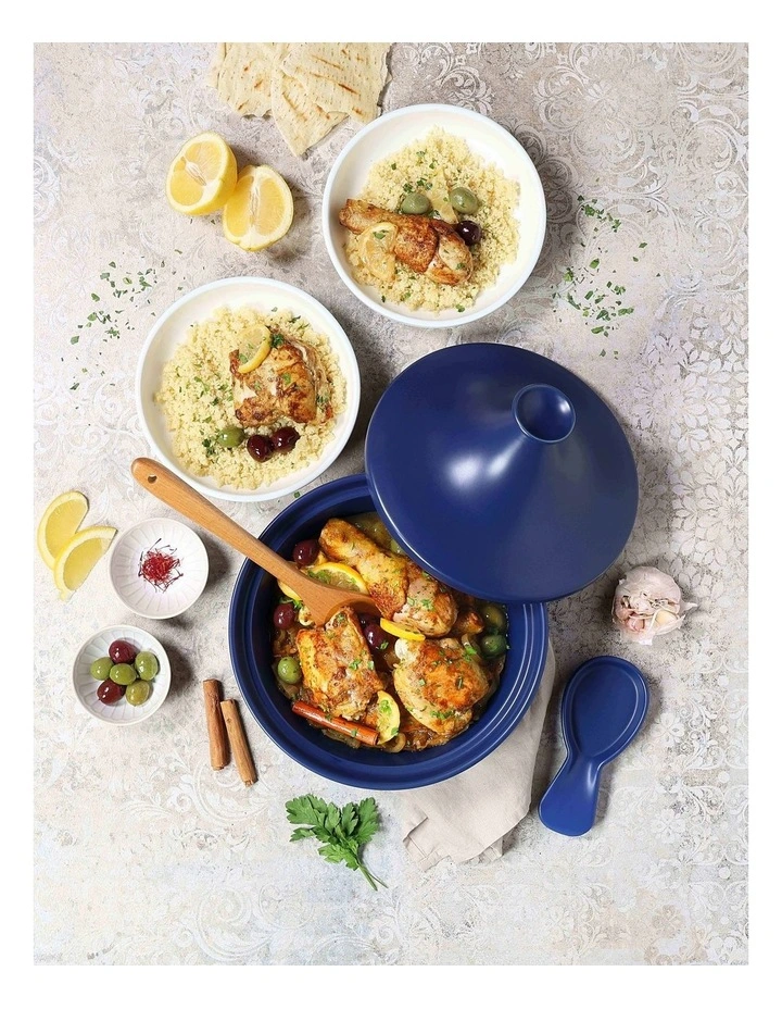 Flavours of the World Tagine Set of 3 Blue image 2
