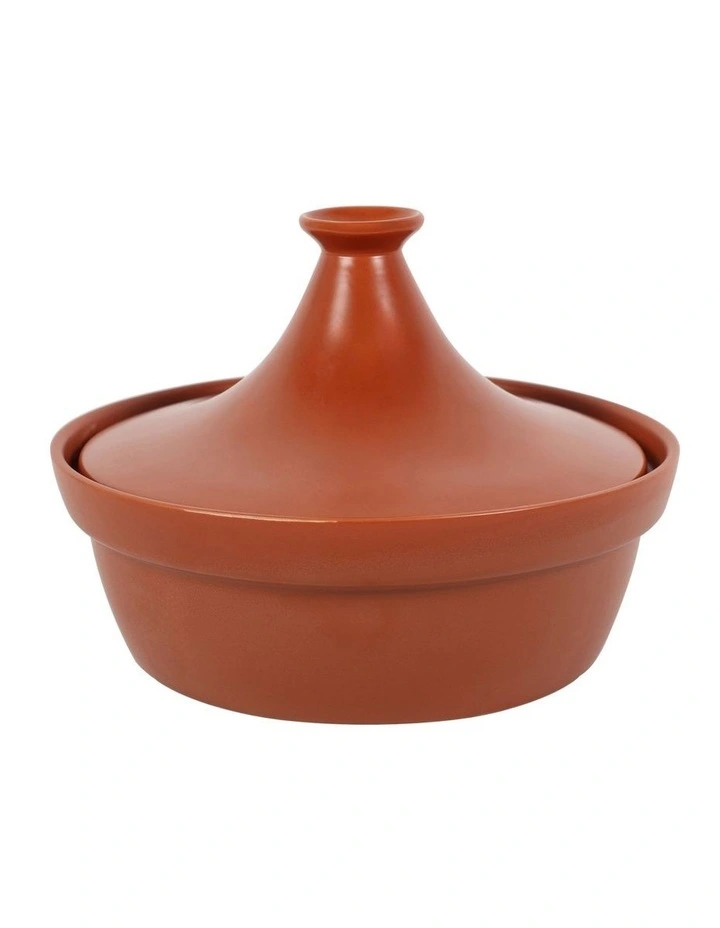 Flavours of the World Tagine Set of 3 Terrecotta image 1