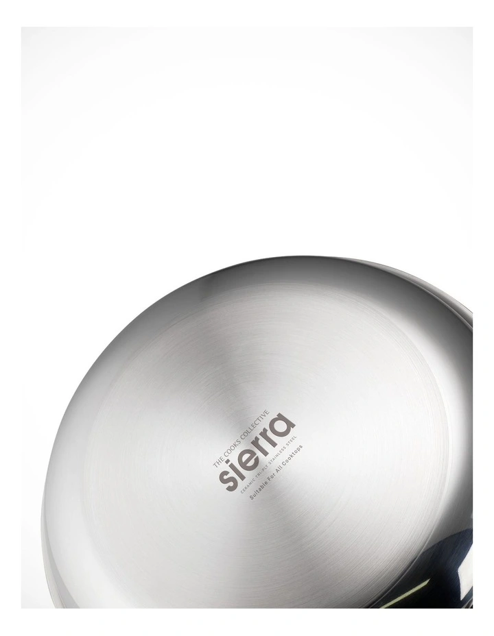 Sierra Etched Tri-Ply Casserole with Lid 24cm 4.6L image 5