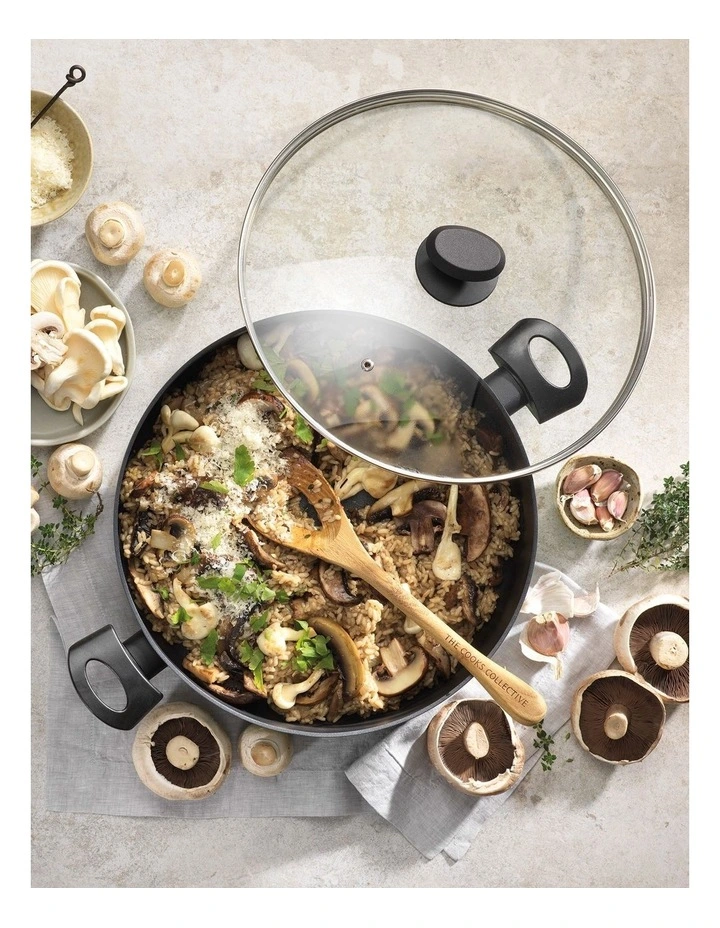 Flavours of The World Risotto Pan Set in Black image 2