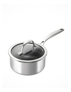 Etched Tri-Ply Saucepan with Lid 16cm