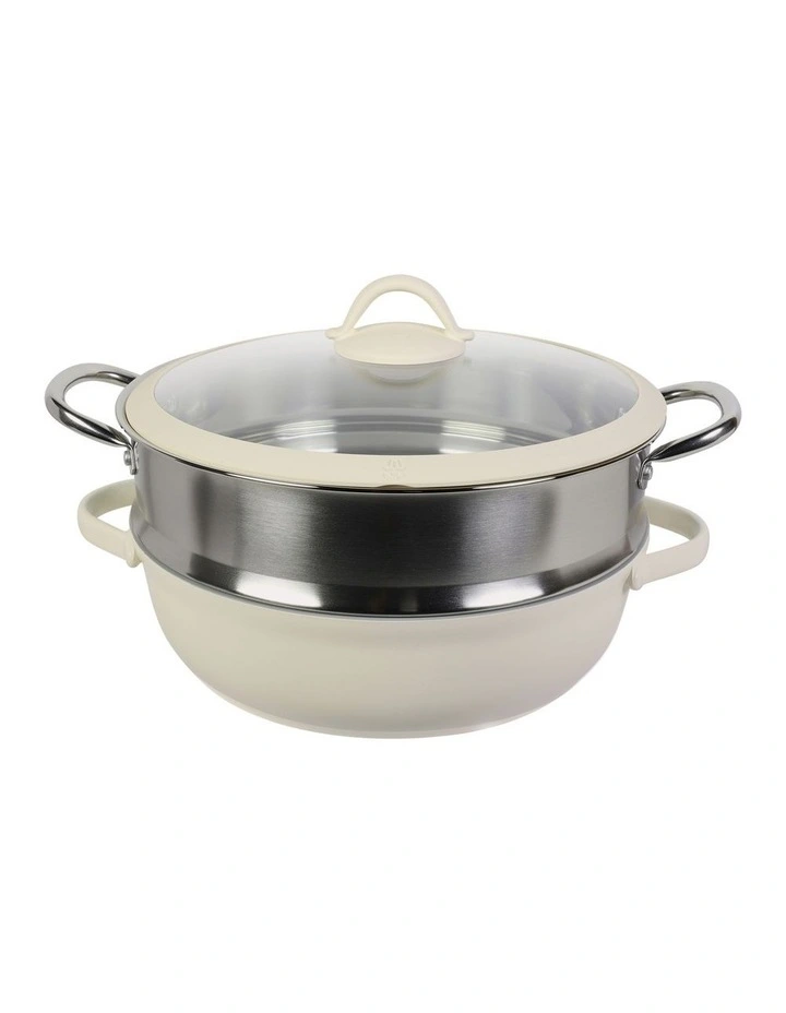 Ceramic 5 Piece Cookset Cream image 7