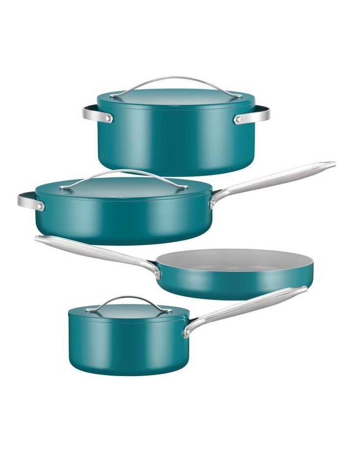 4 Piece Cookset in Teal