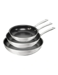 The Cooks Collective 3 Piece Frypan Pack 20cm, 24cm & 28cm
