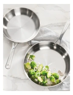 ONE SS Frypan Twin Pack - 24 & 28 Frypan