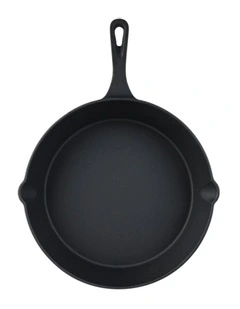 Pre Seasoned 25cm Frypan Black