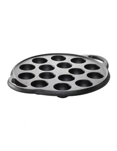 Flavours of the World Poffertjes Pan Set - Black