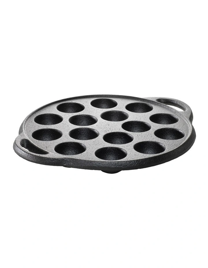 Flavours of the World Poffertjes Pan Set - Black image 1