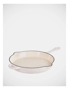 Fleur de Lis Skillet 26cm in Cream