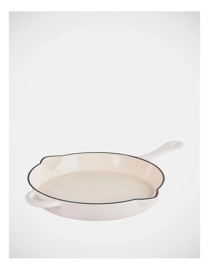 Fleur de Lis Skillet 26cm in Cream image 1