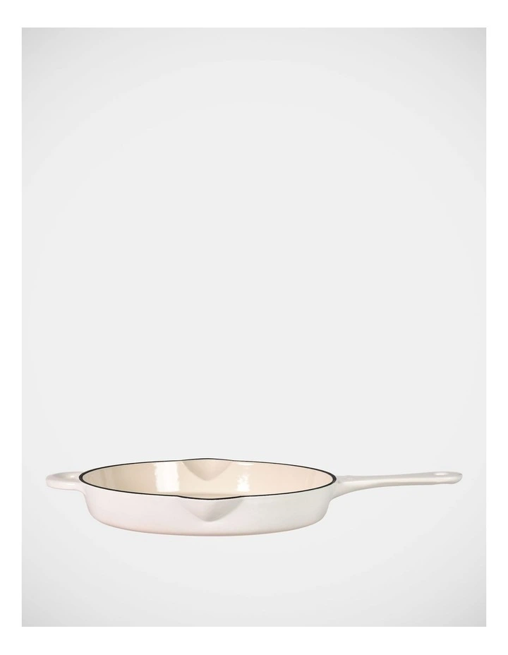 Fleur de Lis Skillet 26cm in Cream image 3
