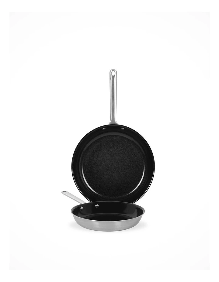 2-Ply Ceramic PFAS Free Frypan Twin Pack - 24cm & 28cm image 1