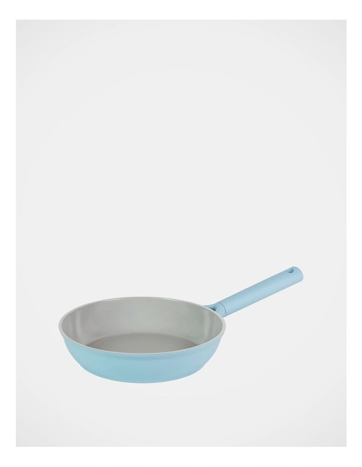 Ceramic 2pce Frypan Pack 24cm & 28cm - Blue image 3