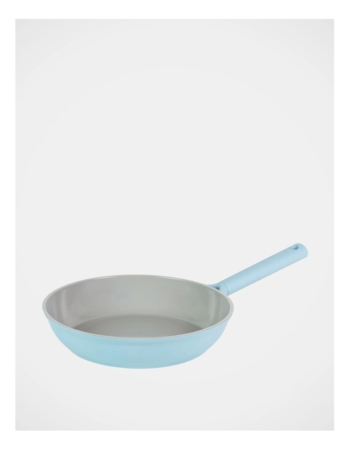 Ceramic 2pce Frypan Pack 24cm & 28cm - Blue image 4