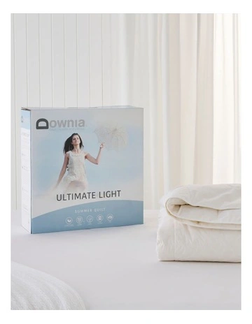 Ultimate Light Summer 50/50 Duck Down & Feather Quilt White