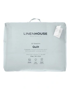 All Seasons Quilt 380 GSM in White