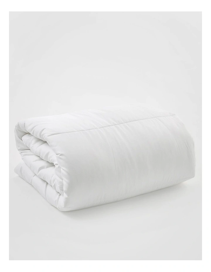 Quilt & Pillow Bed Pack in White image 4