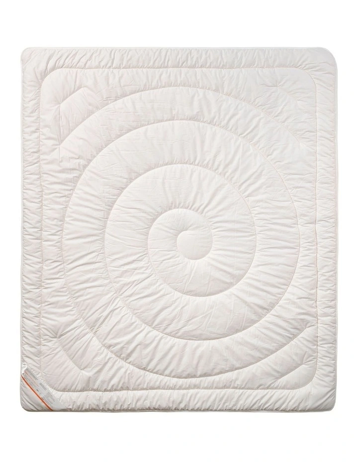 Thermal Australian Wool Quilt in White image 7