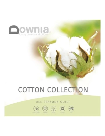 Cotton Collection All Seasons Quilt in White