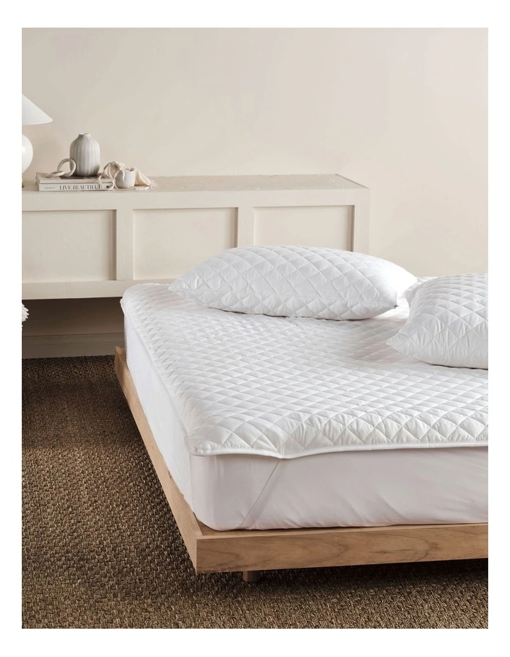 Comfy Mattress Protector in White image 1