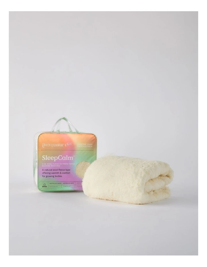 Wool Fleece Mattress Topper image 1