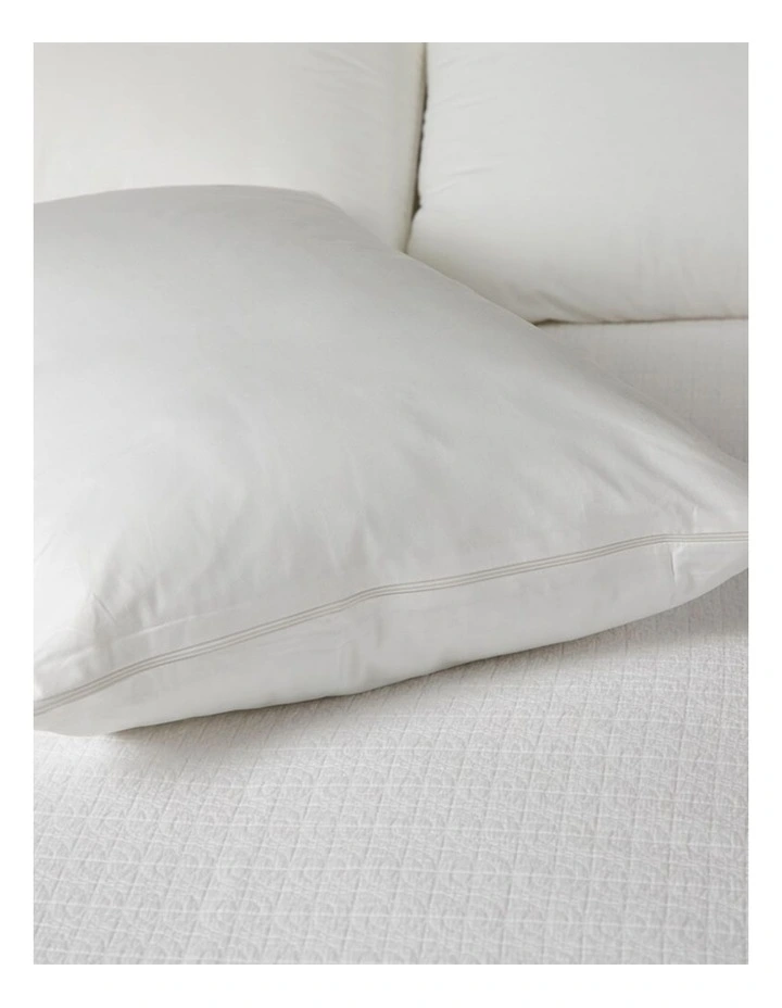 All-in-One Pillow Protector - Federa Protettiva Per Cuscino, 2 Pezzi, Taglia King - Impermeabile, Antiacaro, Ipoallergenica, Con Chiusura A Cerniera