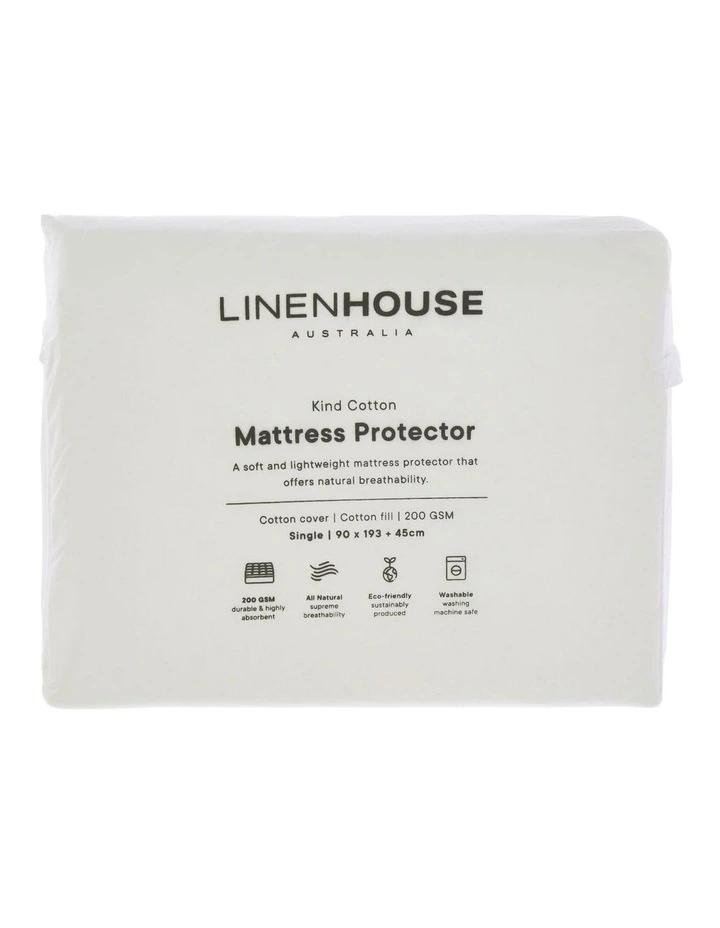 Kind Cotton Quilted Mattress Protector image 4