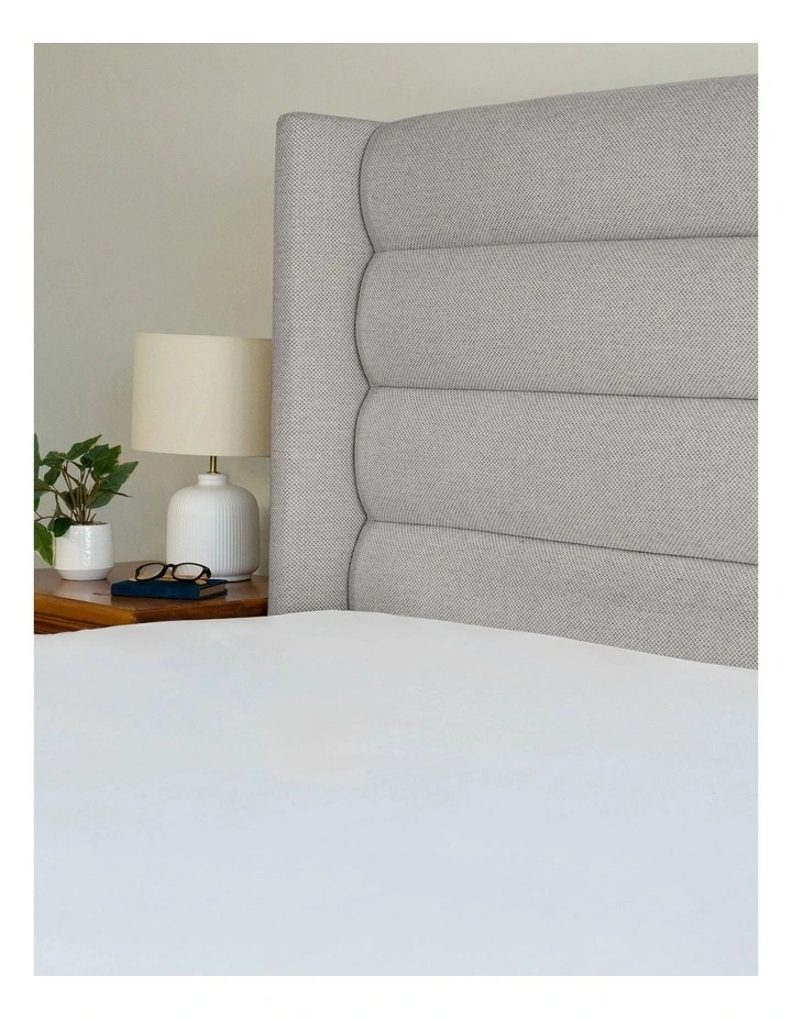 Anti Allergy Tencel Waterproof Mattress Protector in White` image 4