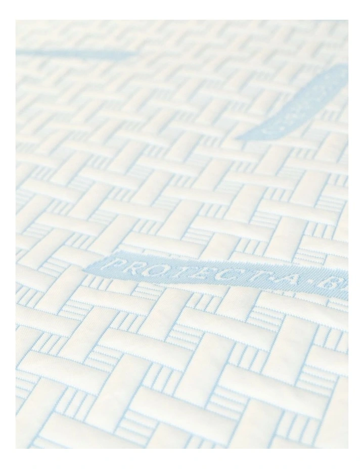 Cooling Waterproof Mattress Protector in White image 6