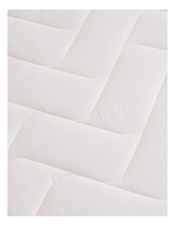Sleep Cool & Dry Waterproof Mattress Protector Quilted Wool / Cotton image 3