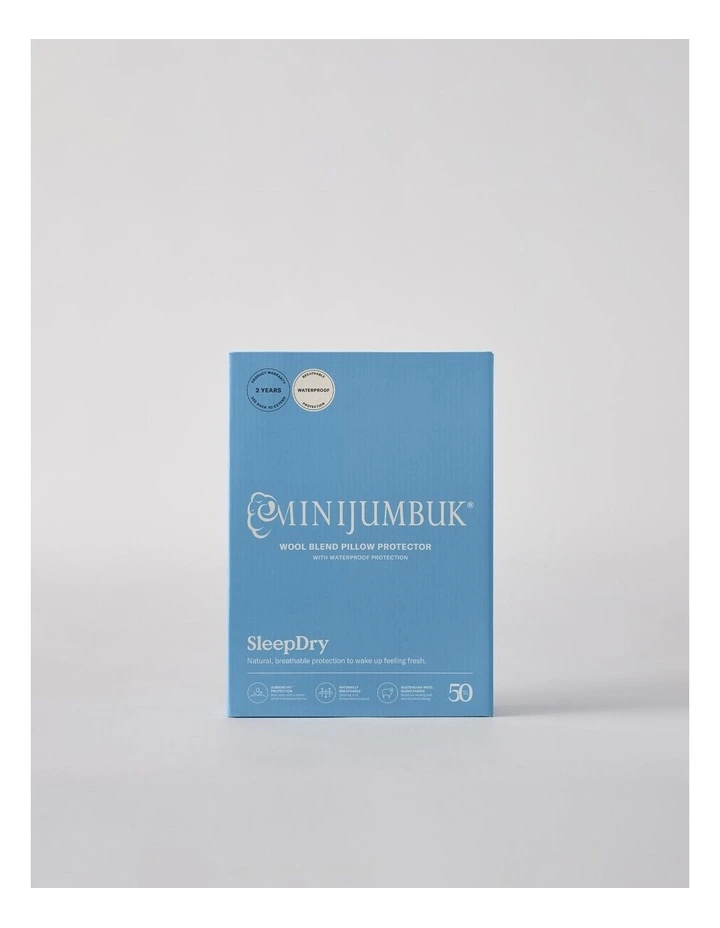 SleepDry Waterproof Pillow Protector Tencel / Wool image 4