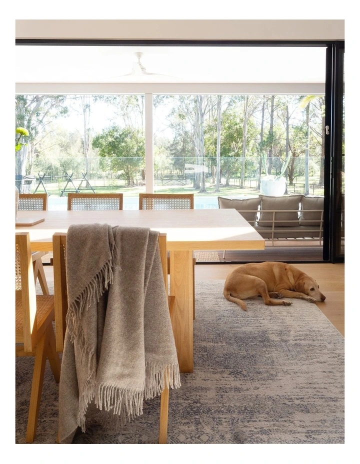 Brighton Throw Blanket in Beige image 2