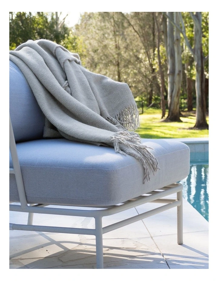 Cambridge Throw Blanket in Silver image 2