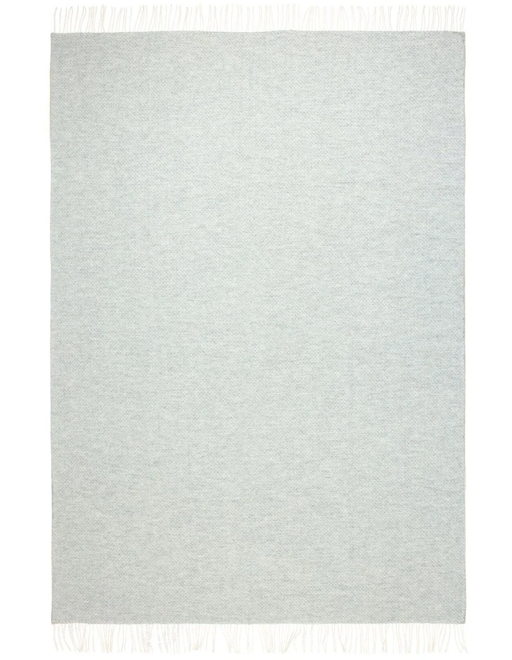 Chiswick Throw Blanket in Light Grey image 3