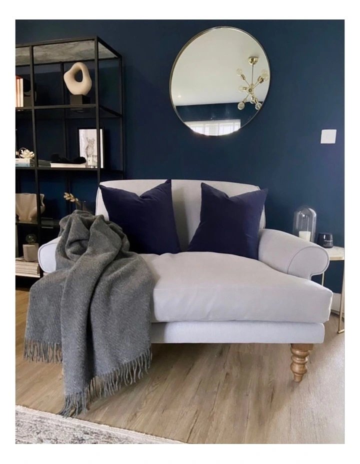 Hampton Throw Blanket in Slate image 3